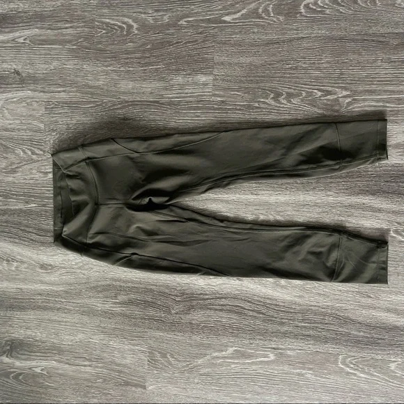 Lululemon Army Green Leggings - Picture 6 of 7